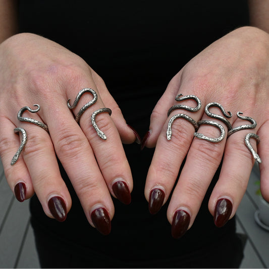 Silver Serpent Ring