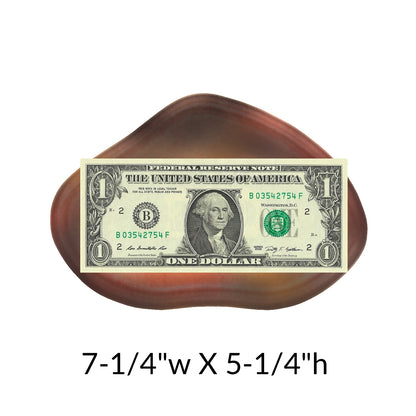 COPPER TRAYS WITH HEAT PATINA